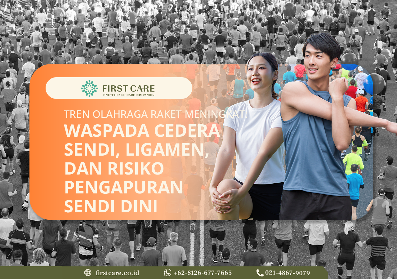 Tren Olahraga Raket Meningkat: Waspada Cedera Sendi, Ligamen, dan Risiko Pengapuran Sendi Dini